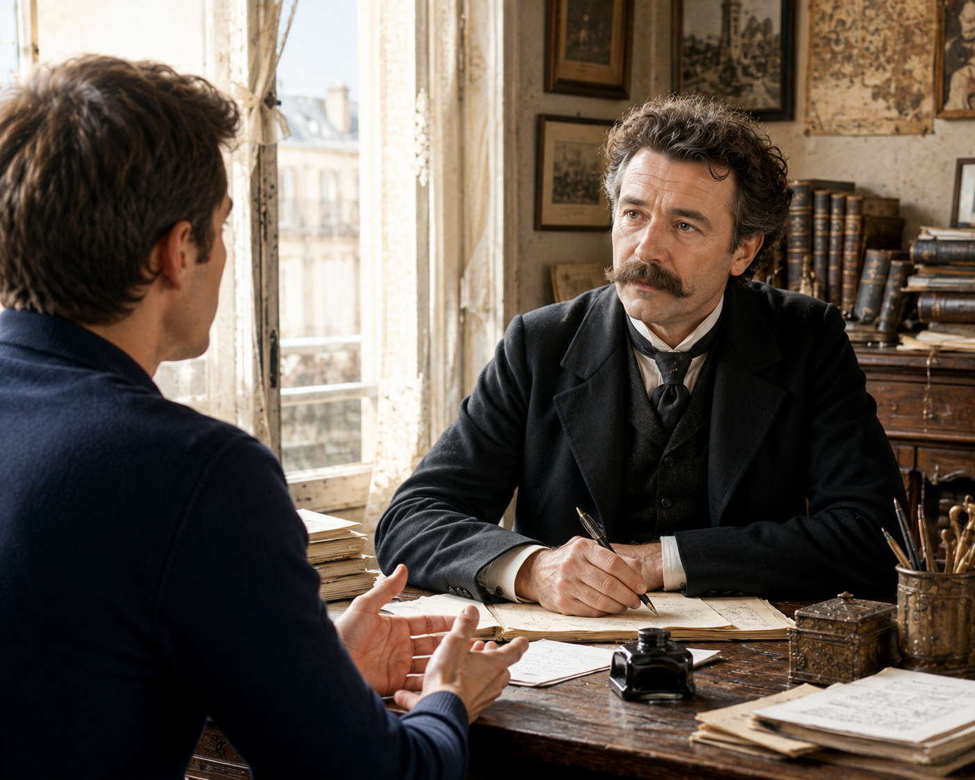 Dialogue avec Maupassant