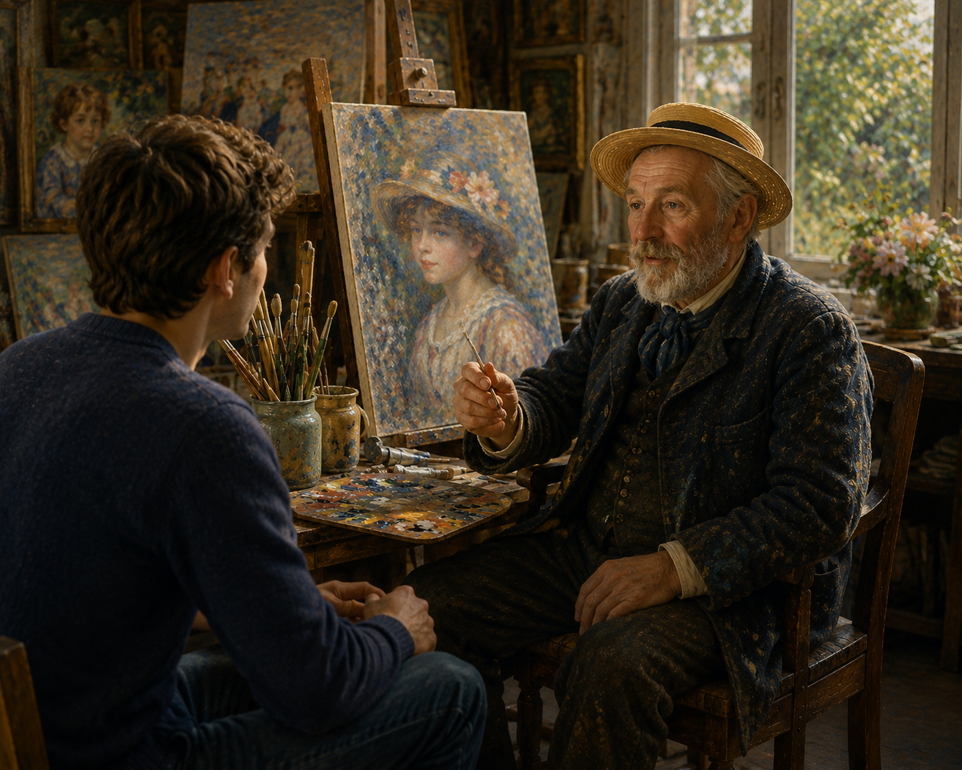 Dialogue avec Auguste Renoir
