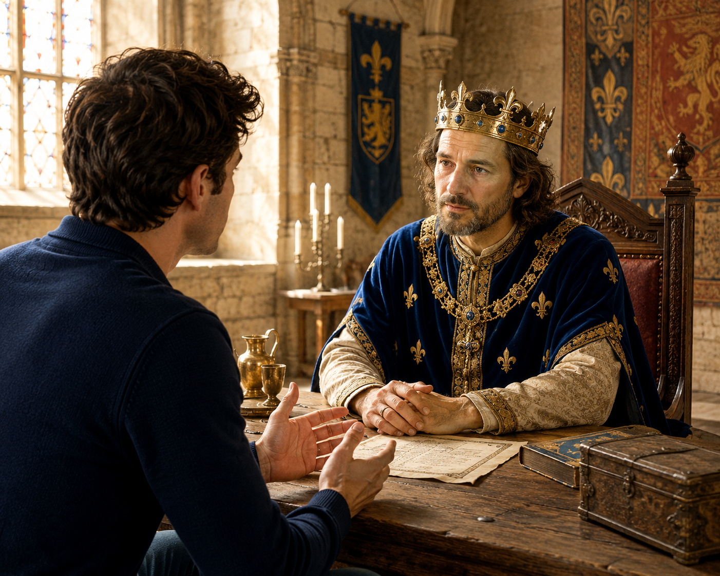 Dialogue avec Saint Louis